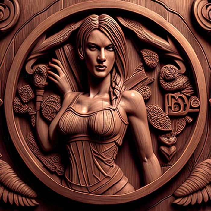 3D модель Resident Evil Code Veronica X HD игра (STL)
